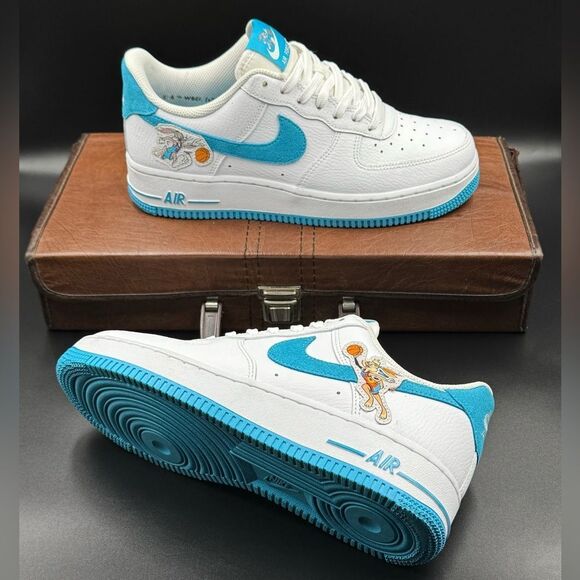 Nike Space Jam x Air Force 1 '07 Low 'Hare' - Picture 1 of 12